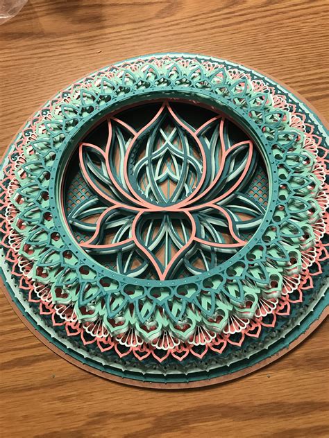 Unlock Creative Potential with Free 3D Mandala SVG for Cricut - Easy DIY Project Ideas